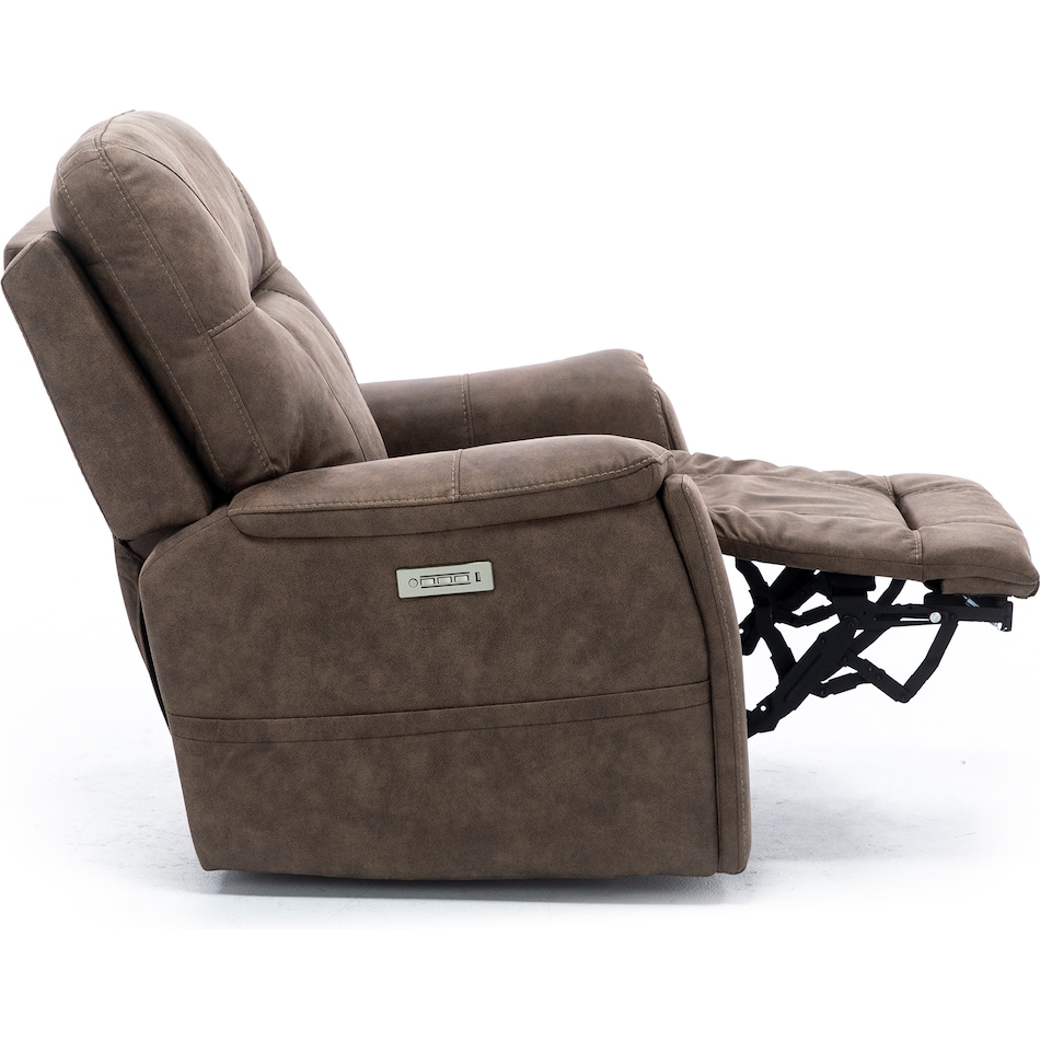 moto brown recliner   