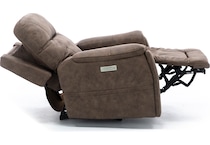 moto brown recliner   