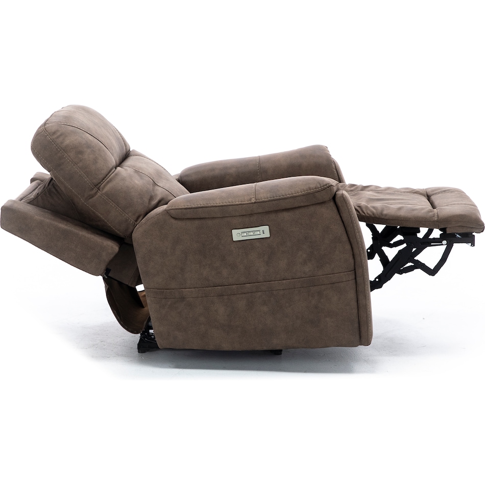 moto brown recliner   