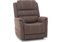 moto brown recliner   