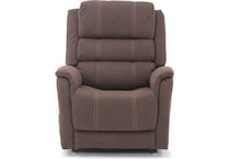 moto brown recliner   