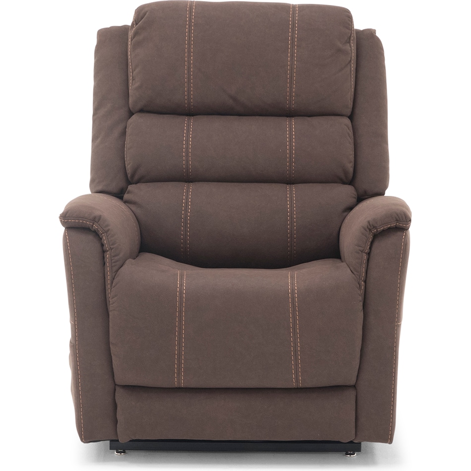 moto brown recliner   