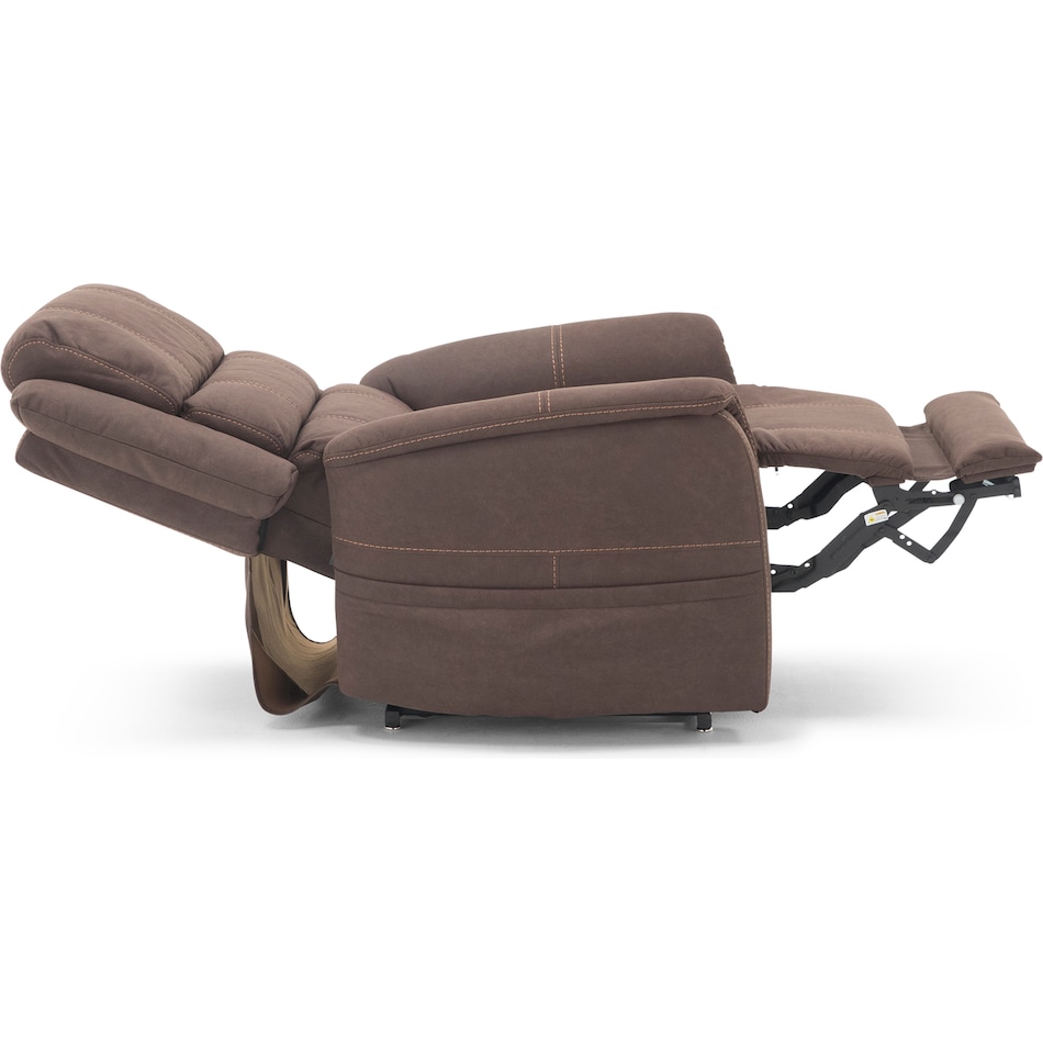 moto brown recliner   