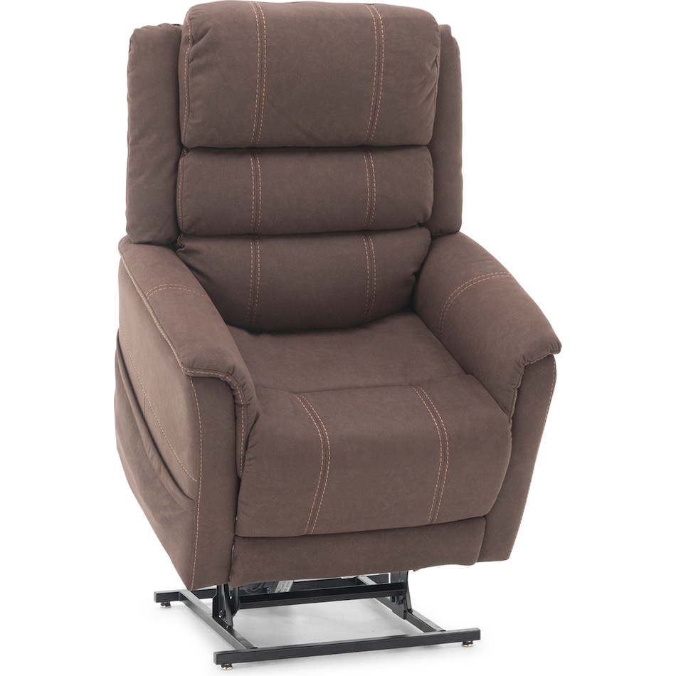 moto brown recliner   