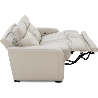 Percy Leather 2-Pc. Fully Loaded Wall Saver Reclining Loveseat With Immersive Audio, Heat And Massag