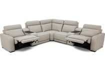 moto cream mtn lth sectional piece pkg  