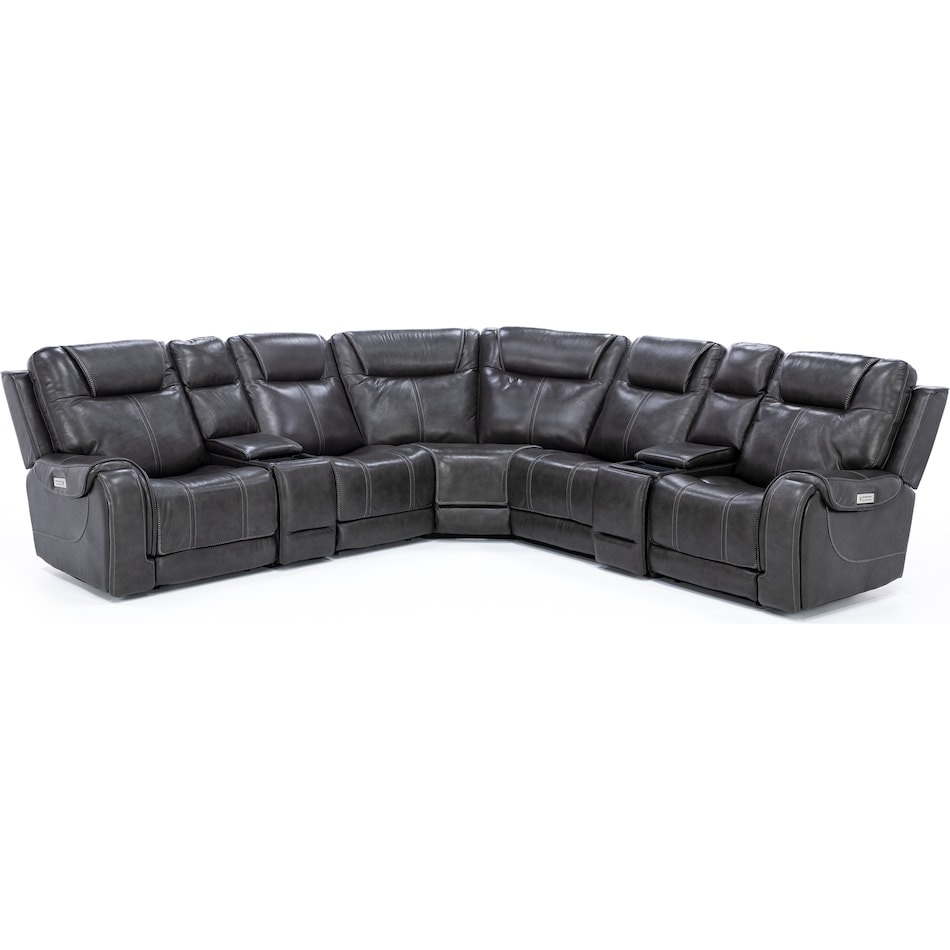 moto grey mtn lth sectional piece zpkg  