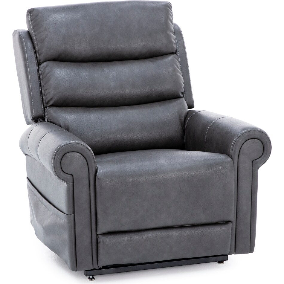 moto grey recliner