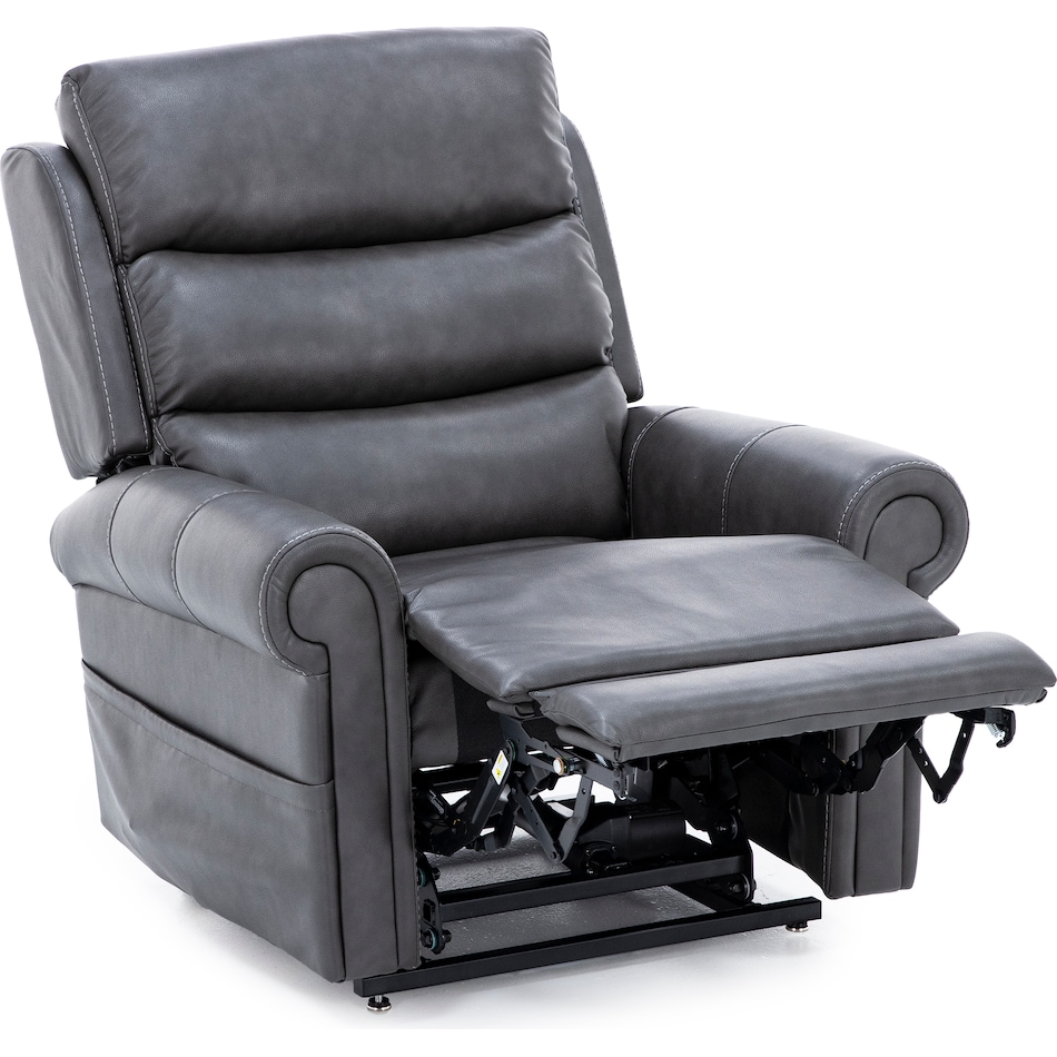 moto grey recliner   