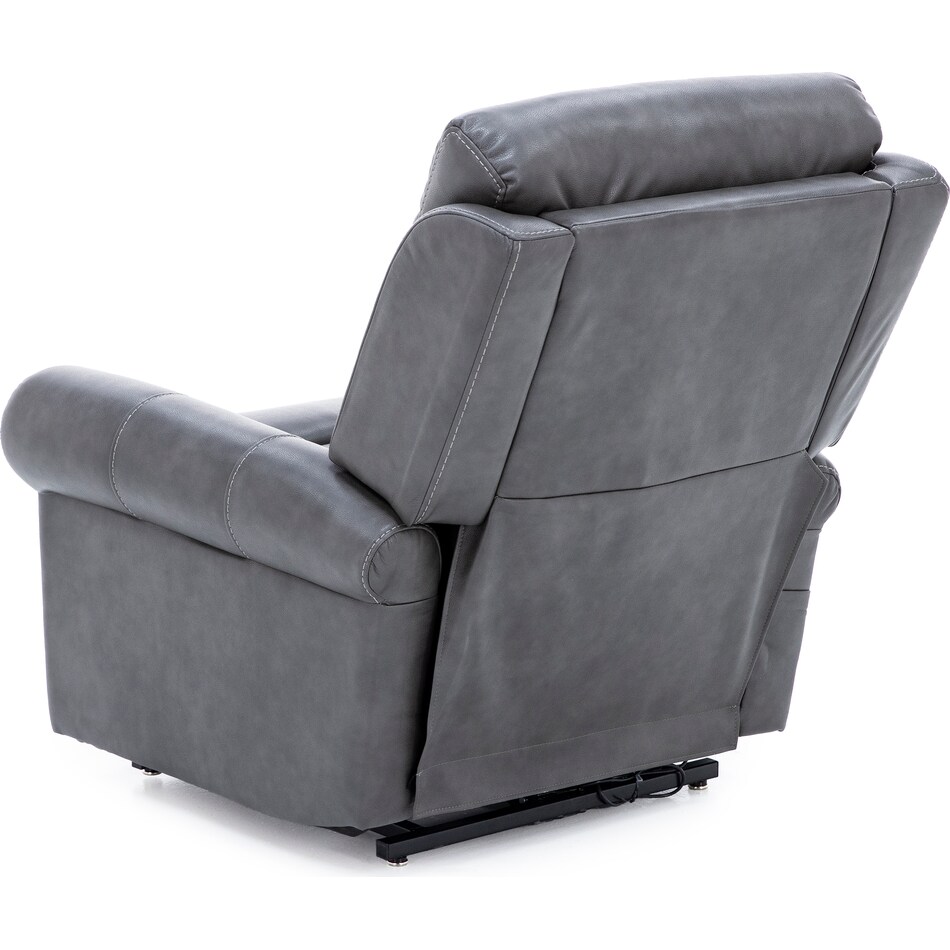 moto grey recliner   