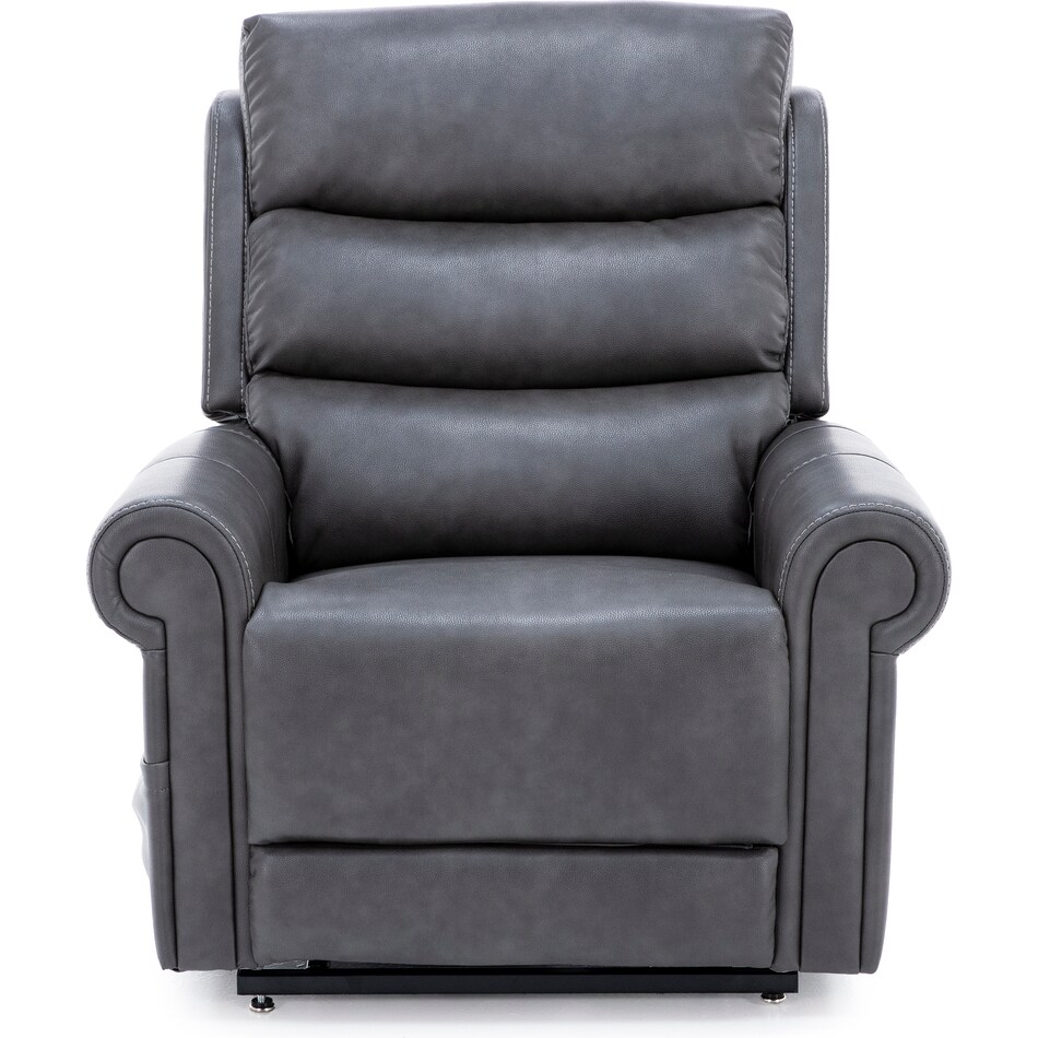 moto grey recliner   