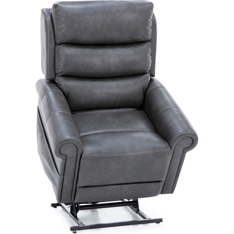 moto grey recliner   