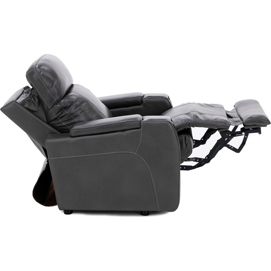 moto grey recliner   