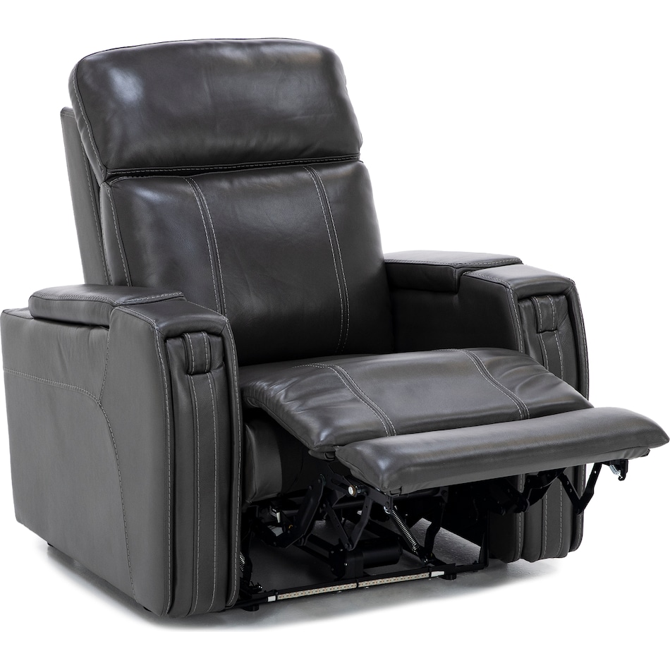 moto grey recliner   