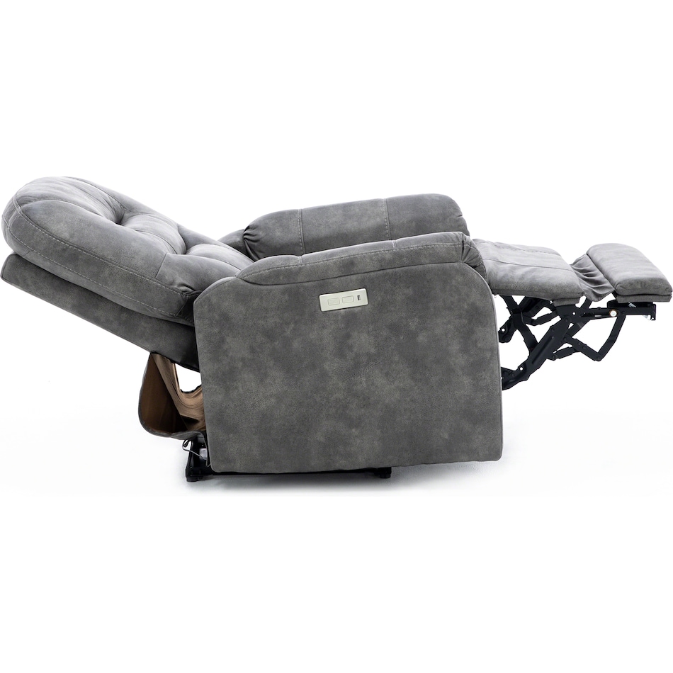 moto grey recliner   