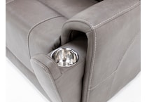 moto grey recliner   