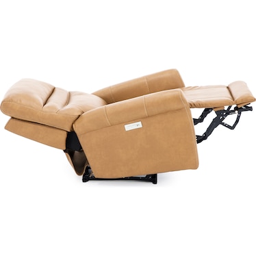 Jimmy Zero Gravity Power Recliner in Saddle