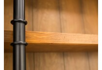 mrtn black bookcase   