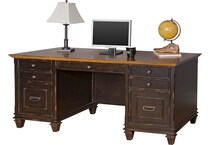 mrtn black desk   