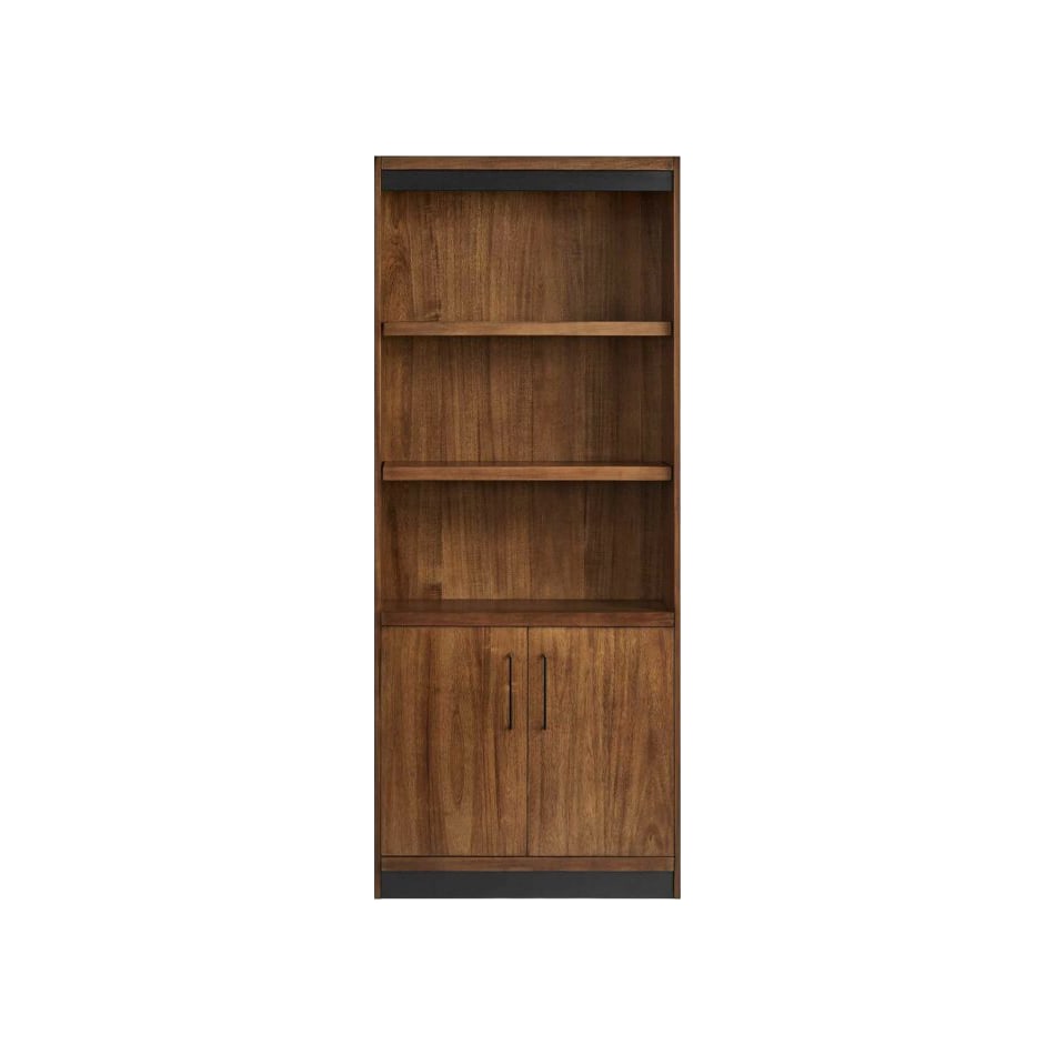 mrtn brown bookcase and  