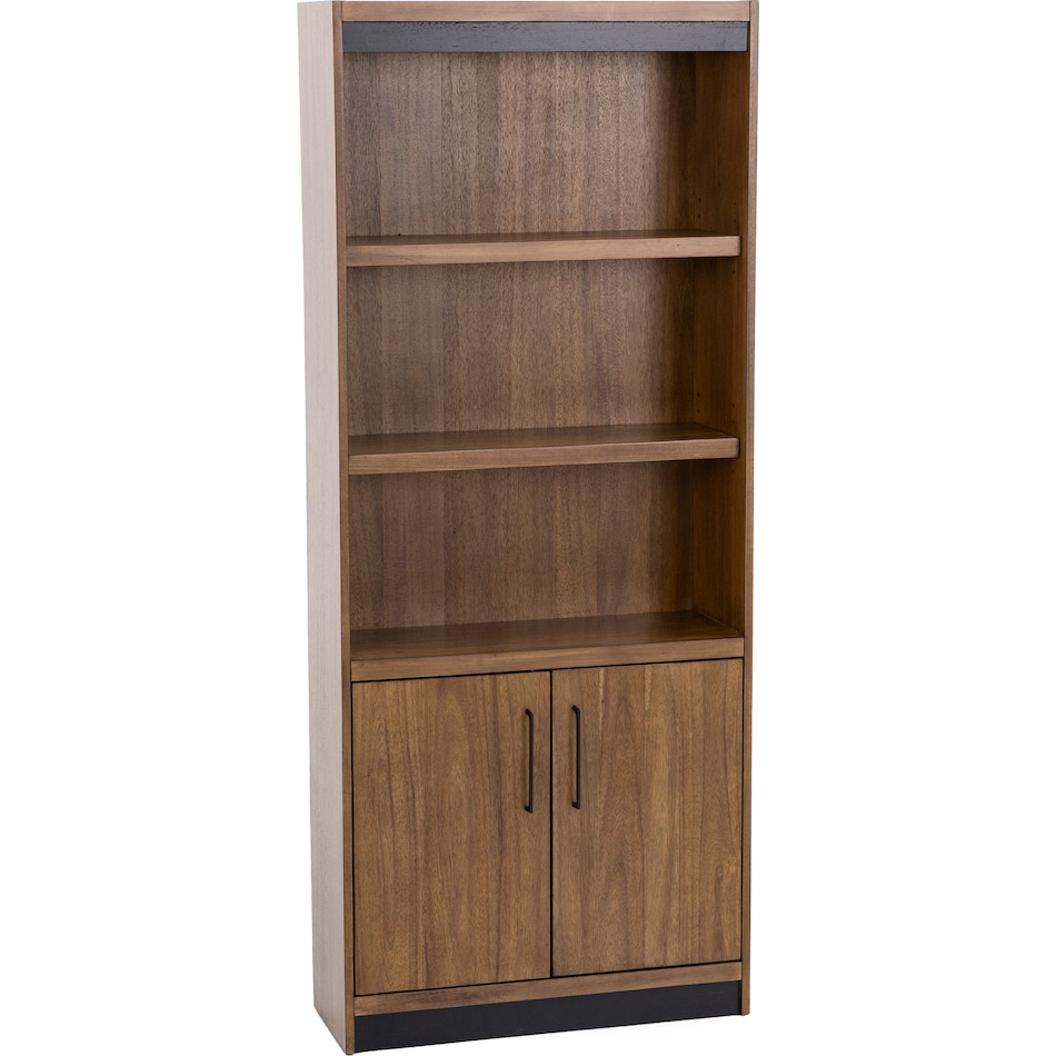 mrtn brown bookcase and  