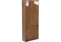 mrtn brown bookcase and  