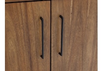 mrtn brown bookcase and  