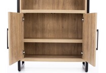 mrtn brown bookcase mas  