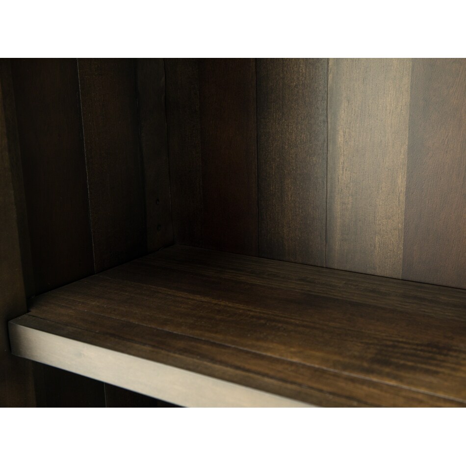 mrtn brown bookcase   