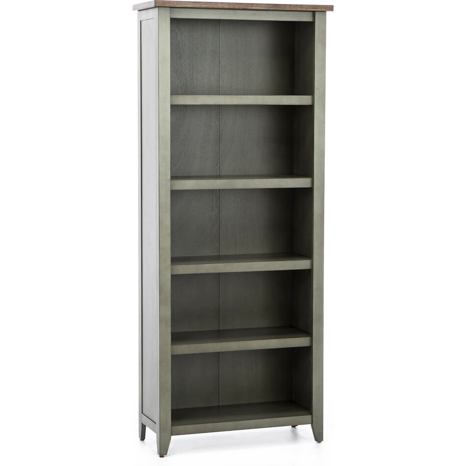 mrtn green bookcase fairm  