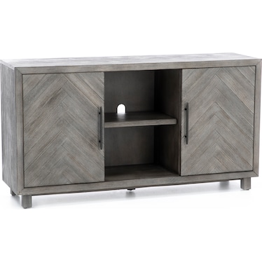 Chevron 60" Entertainment Console