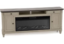 mrtn linen white console hrt  