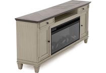 mrtn linen white console hrt  