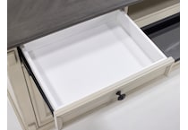 mrtn linen white console hrt  