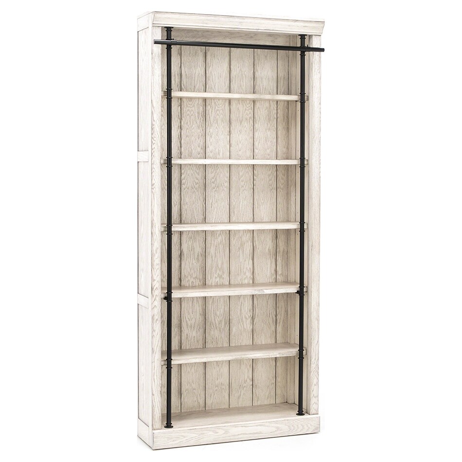 mrtn white bookcase   