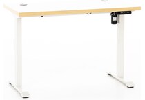 mrtn white desk rised  