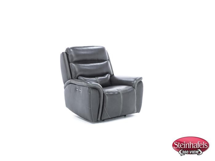 mw home grey recliner  image   