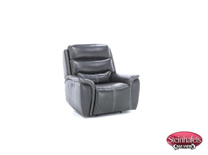 mw home grey recliner  image   