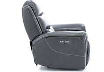 mw home grey recliner   