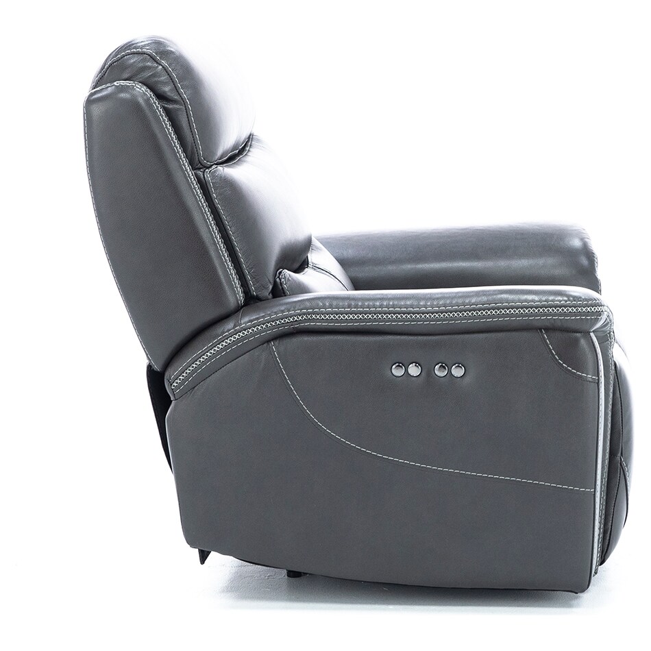 mw home grey recliner   