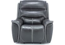 mw home grey recliner   