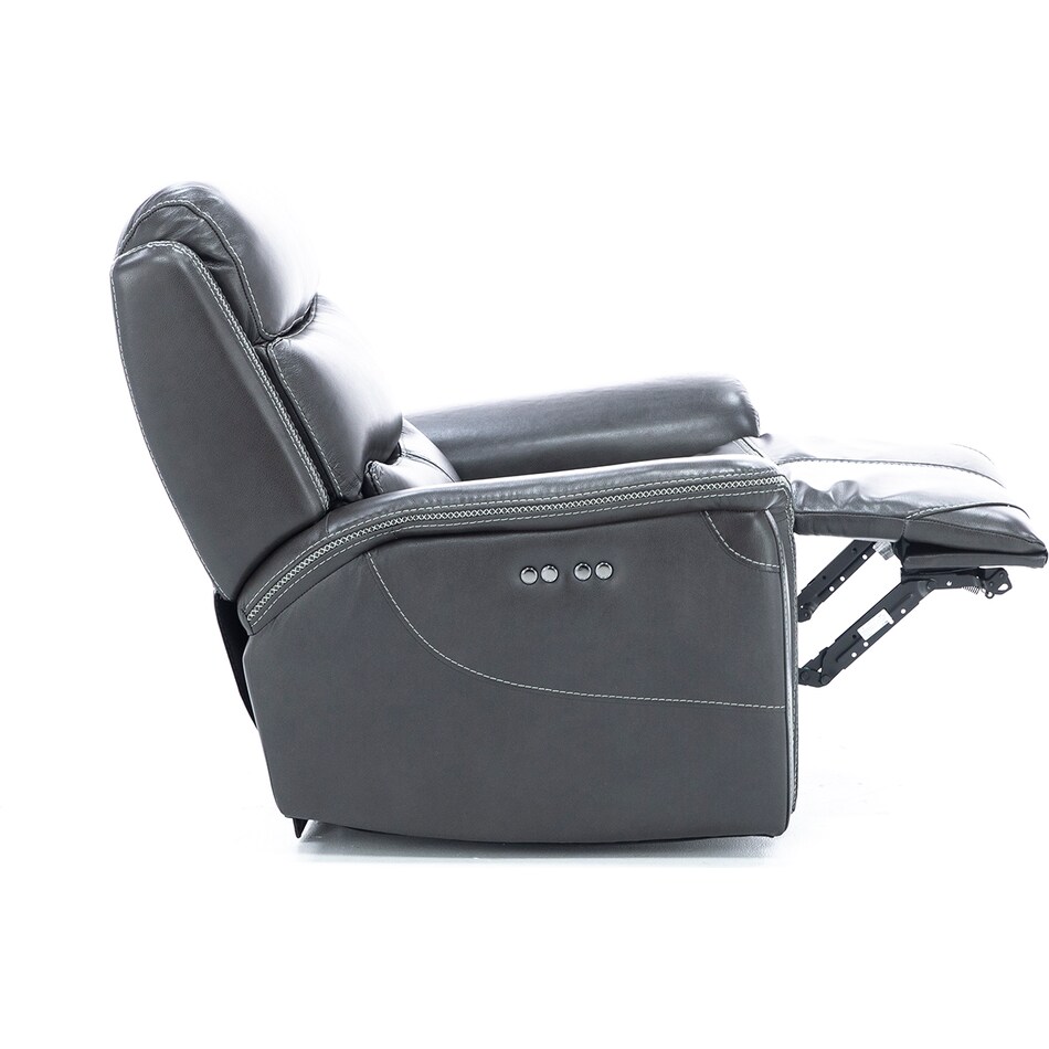 mw home grey recliner   