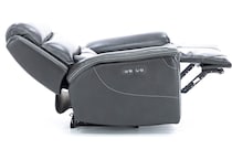 mw home grey recliner   