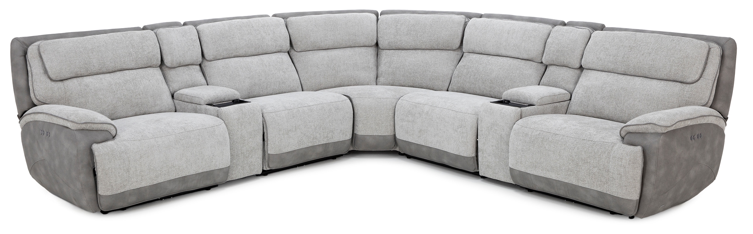 Drew & Jonathan Home Belvedere 7-Pc. Power Headrest Zero Gravity