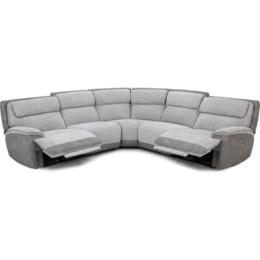 Belvedere 5-Pc. Power Headrest Zero Gravity Reclining Modular