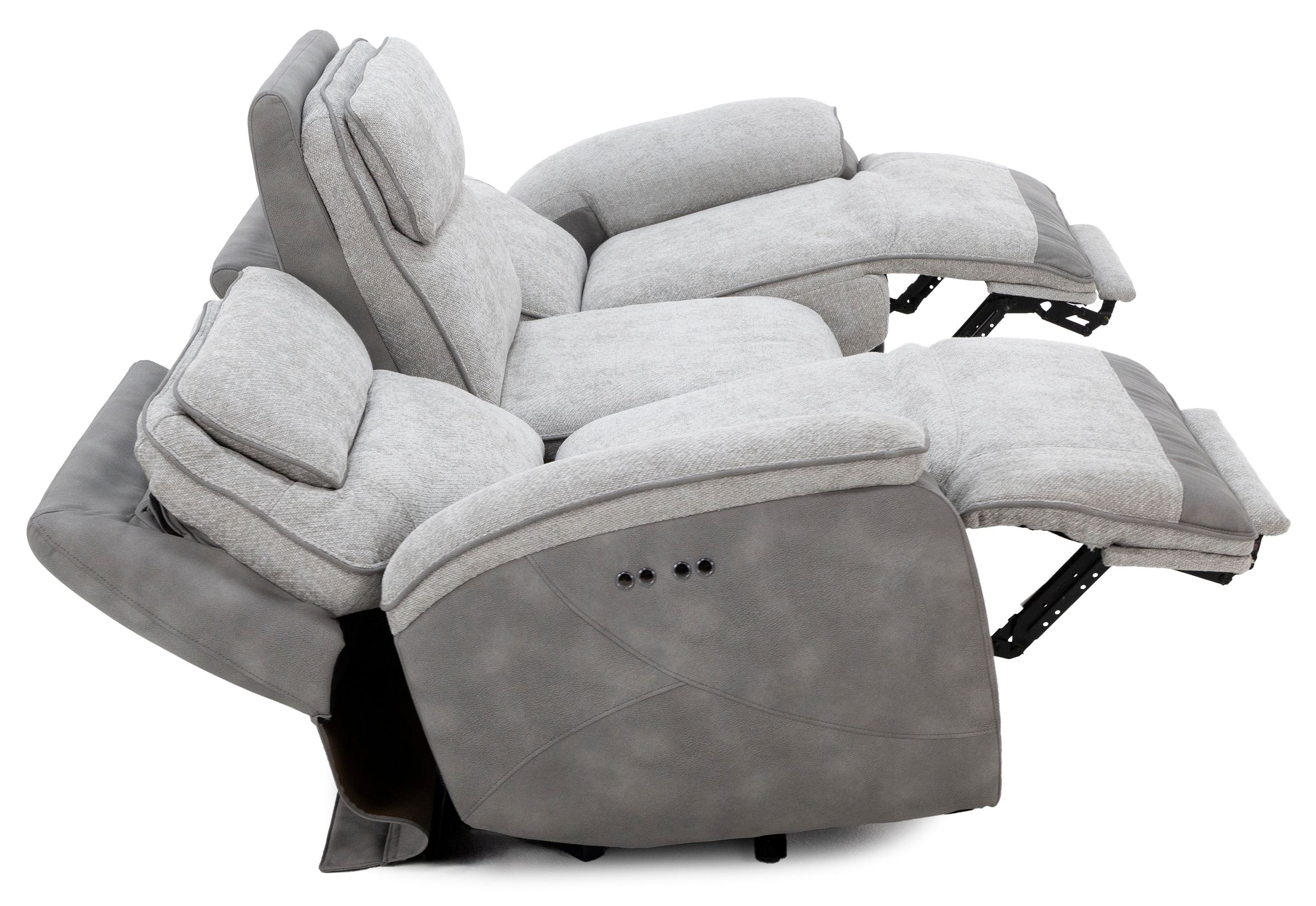Drew & Jonathan Home Belvedere 3-Pc. Power Headrest Zero Gravity