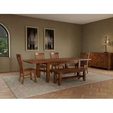 Whistler Retreat 72-108" Dining Table