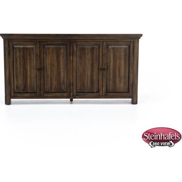 Hill Crest 4 Door Entertainment Console