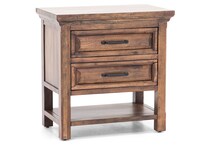 napa furniture designs brown two drawer   