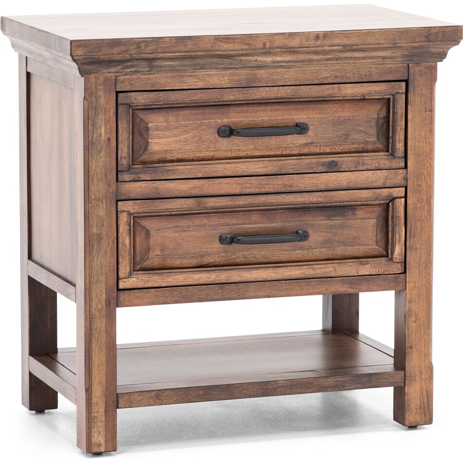 napa furniture designs brown two drawer   